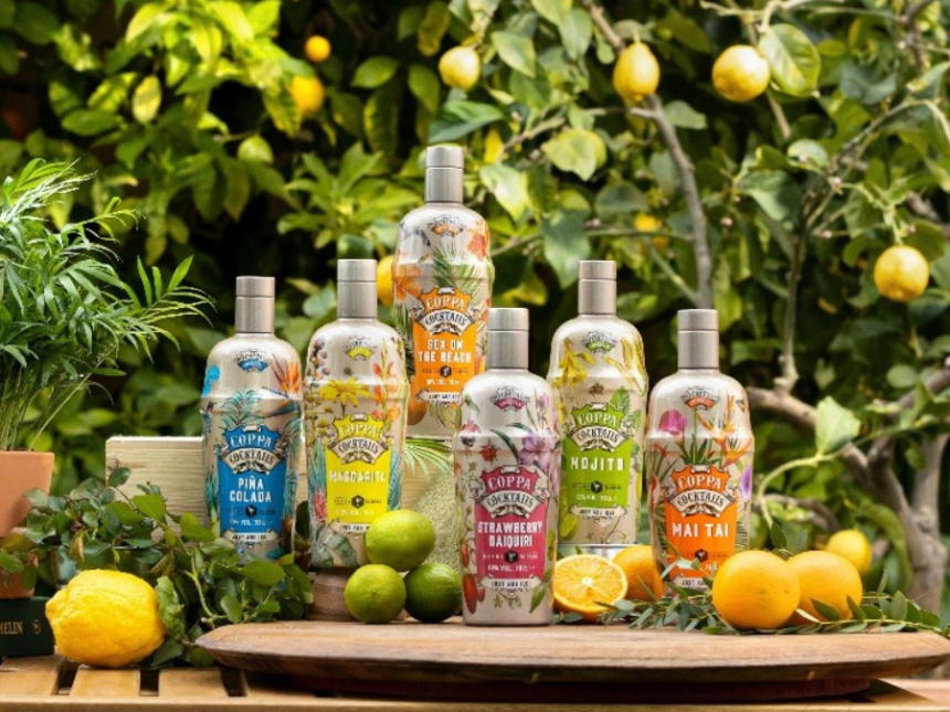 Coppa Cocktails range