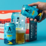 Athletic Brewing Co limited-edition US flag packaging