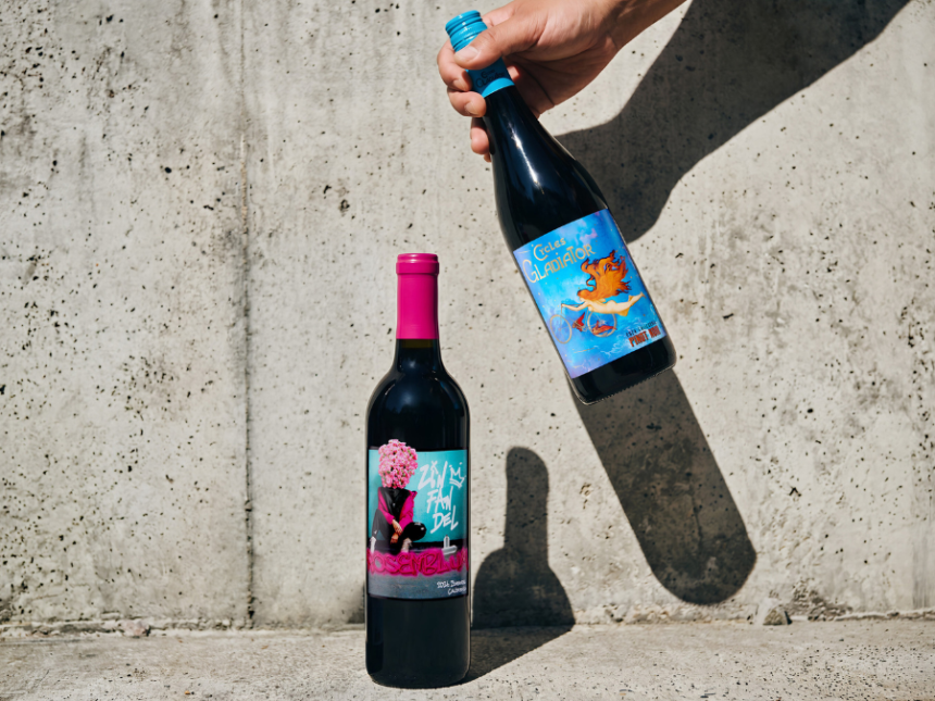 Rosenblum and Cycles Gladiator wines