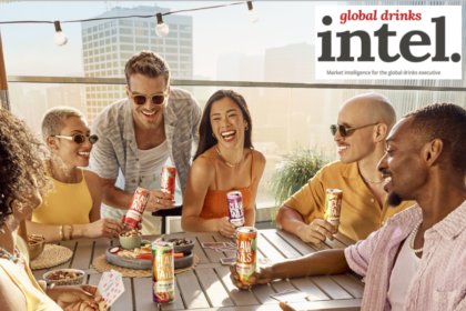 Consumers with cans of ClawTails