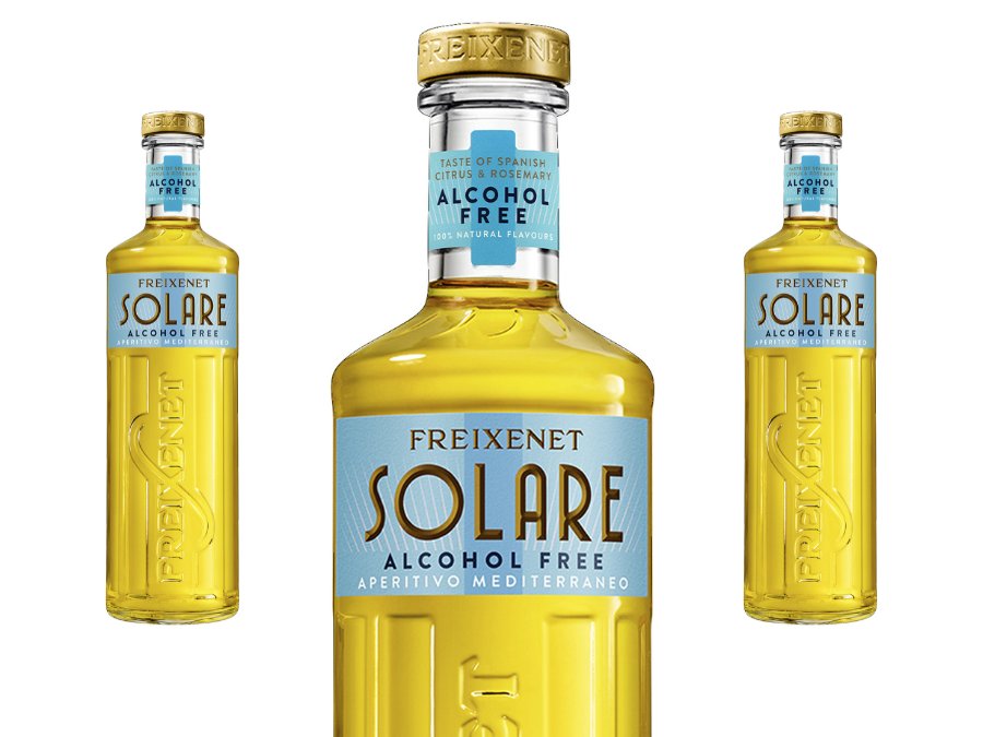 Freixenet Solare Alcohol-Free bottle