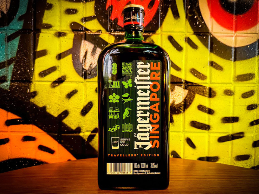 Jägermeister Singapore bottle