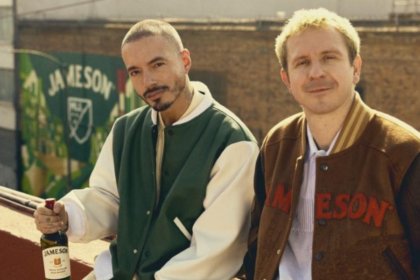 J Balvin and KidSuper (Colm Dillane)