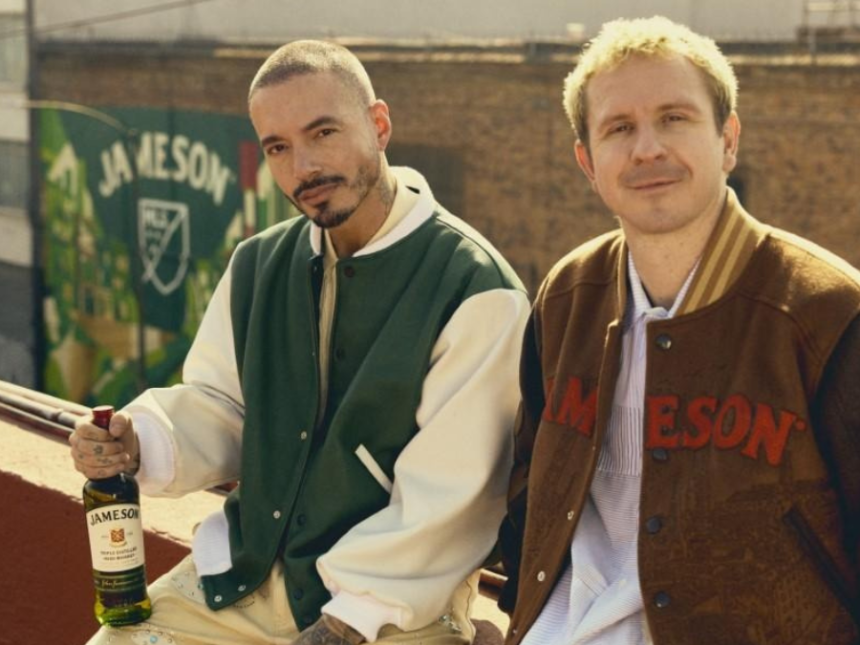 J Balvin and KidSuper (Colm Dillane)