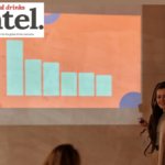Data-led presentation in an office