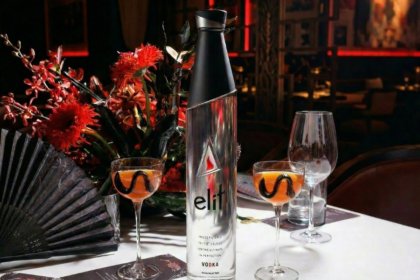 Stoli Elit vodka bottle