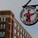 Atwater Brewery sign Detroit