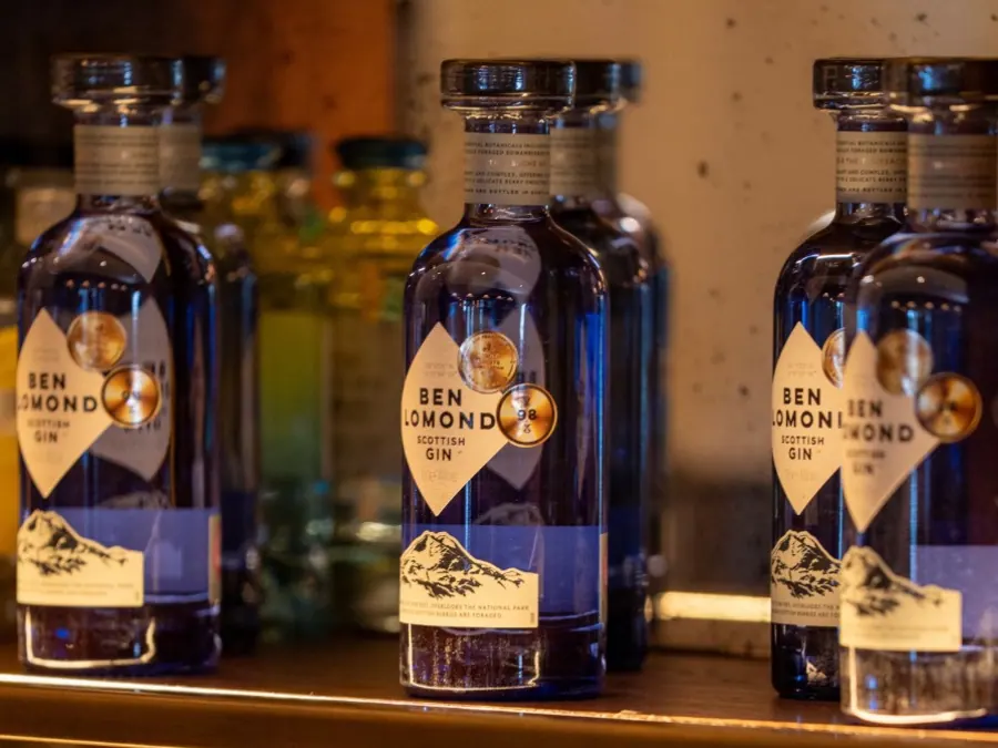Old design of Ben Lomond Gin