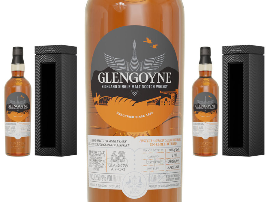 Glengoyne Single Cask #1789 bottle and box