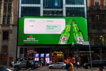 Heineken World Cup billboard