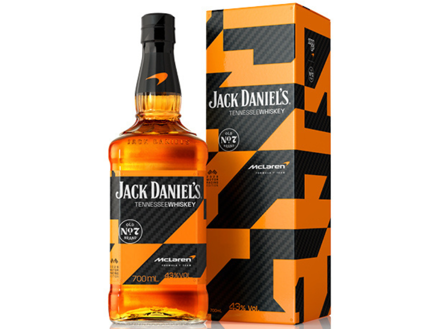 2026 McLaren Mastercard F1 Team X Jack Daniel’s bottle plus box