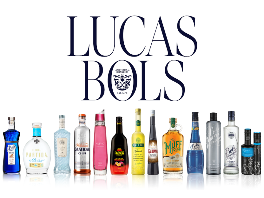Lucas Bols logo plus portfolio