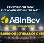 AB InBev and FIFA logos