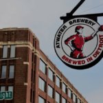 Atwater Brewery sign Detroit