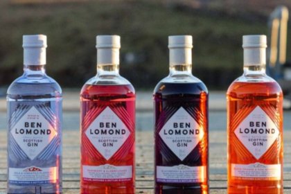 Rebranded Ben Lomond Gin line up