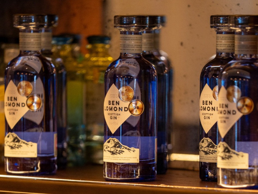 Old design of Ben Lomond Gin