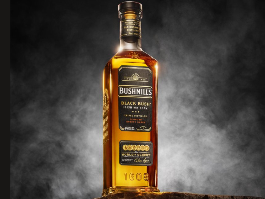 Black Bush bottle