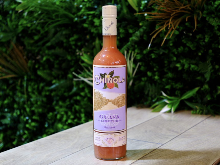Chinola Guava Liqueur bottle
