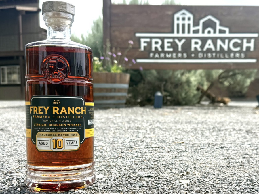 Frey Ranch 10-Year-Old Bourbon, Batch #1 bottle