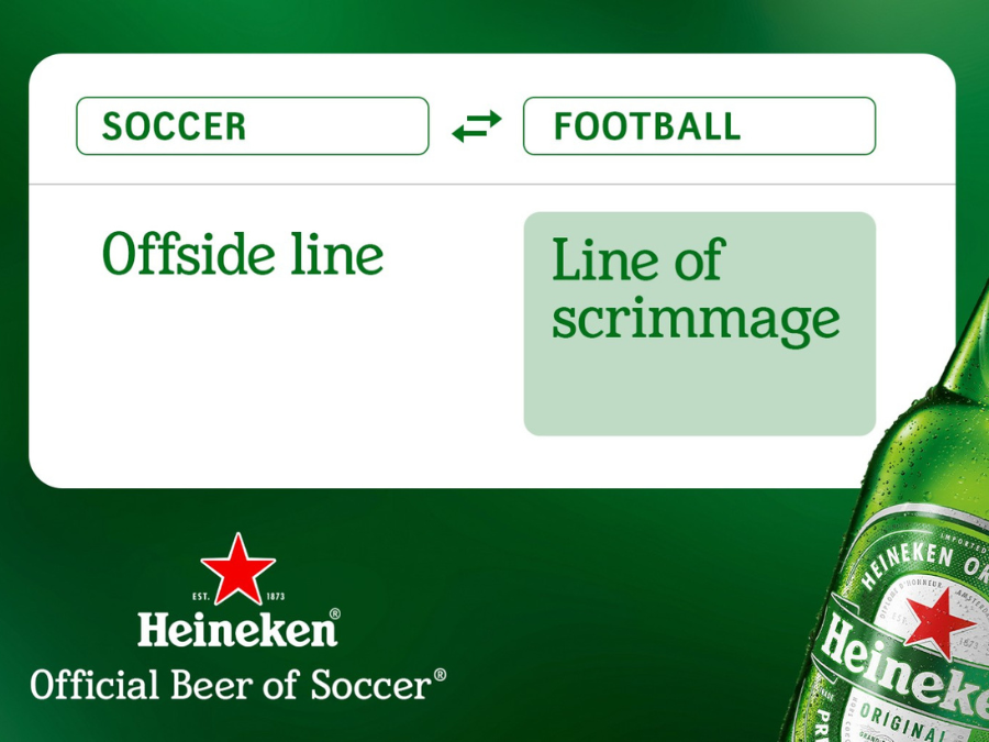 Heineken World Cup billboard