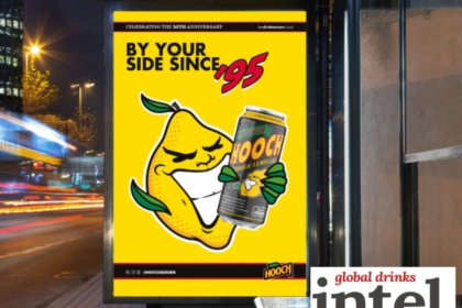 Out-of-home ad for Hooch