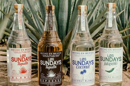 Los Sundays tequila portfolio four bottles