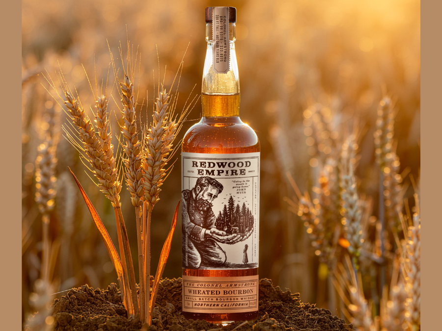Redwood Empire Colonel Armstrong Wheated Bourbon bottle