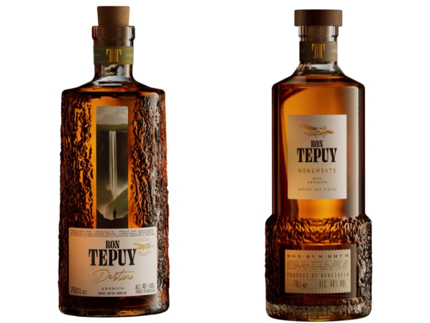 Ron Tepuy Destino and Monumento bottles