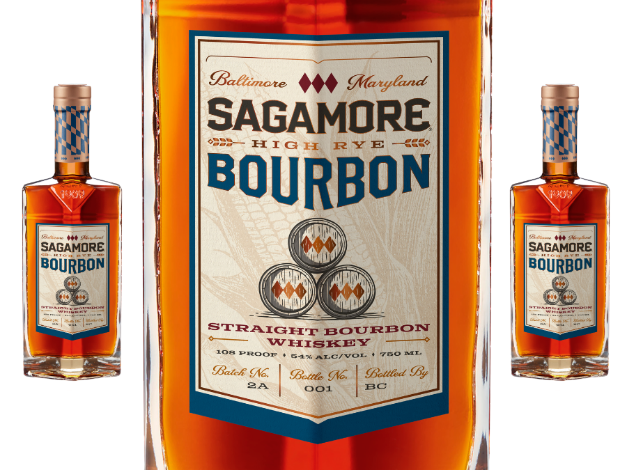 Sagamore High Rye Straight Bourbon bottle