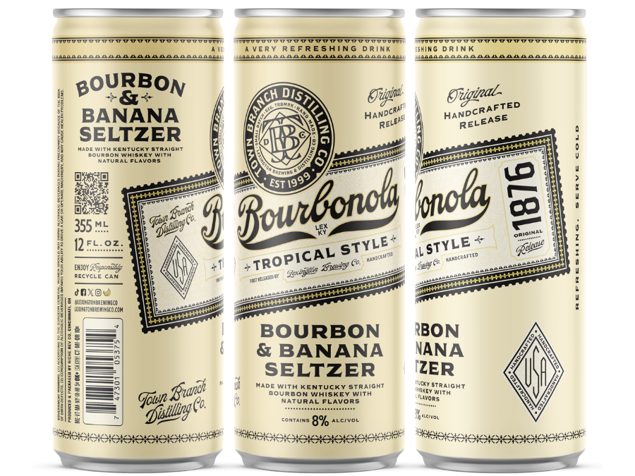 Bourbonola Tropical Style: Bourbon & Banana Seltzer RTD
