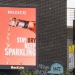 Nozeco billboard in London