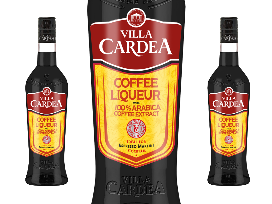 Villa Cardea Coffee Liqueur bottle