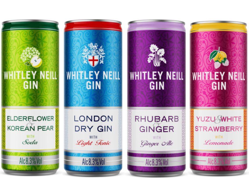 Whitley Neill Gin RTDs