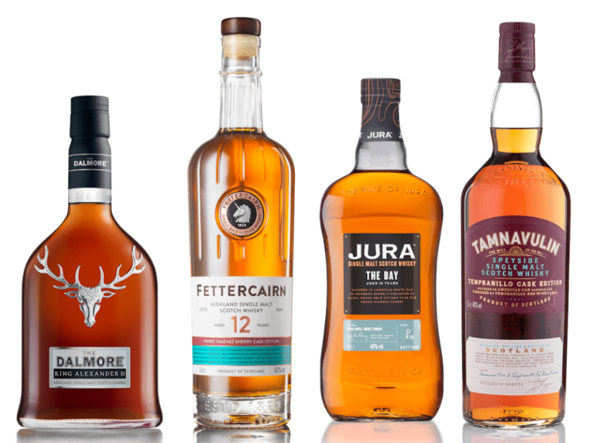 Whyte and Mackay line up
