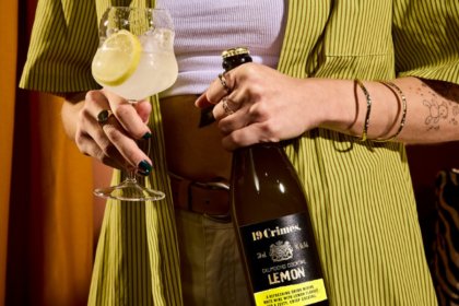 19 Crimes Calimocho cocktail lemon