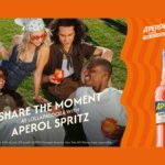 Still image from Aperol Lollapalooza marketing material
