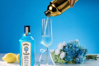 Bombay Sapphire cocktail