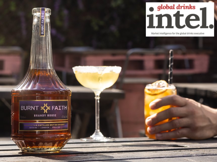 Burnt Faith bottle with serve