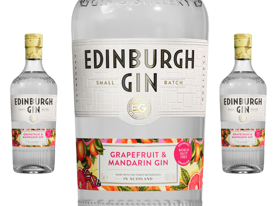 Edinburgh Gin Grapefruit & Mandarin bottle