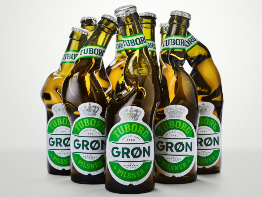 Tuborg GRØN bottle