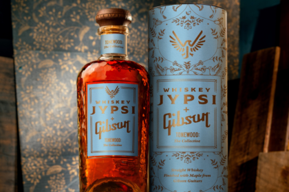 Jypsi + Gibson Tonewood The Collective bottle and box