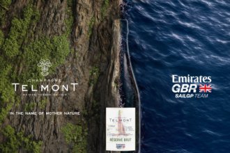 Champagne Telmont Emirates GBR SailGP wine