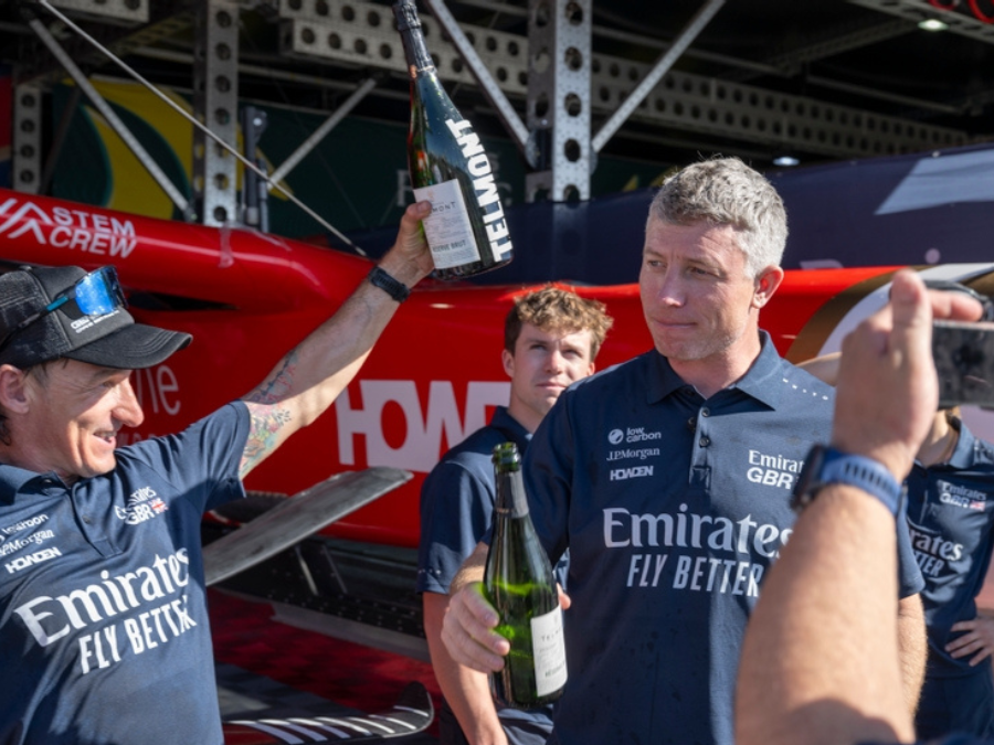Champagne Telmont at the 026 Rolex SailGP Championship in Perth, Australia