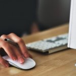 Computer and mouse