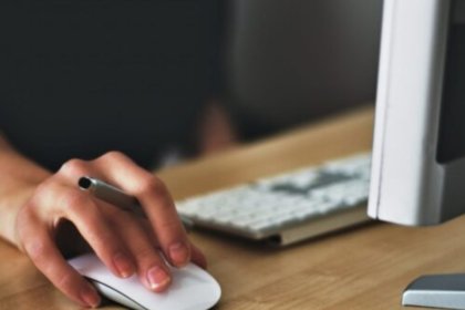 Computer and mouse
