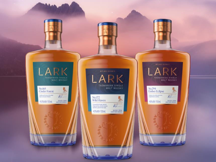 Lark Distilling Co bottles