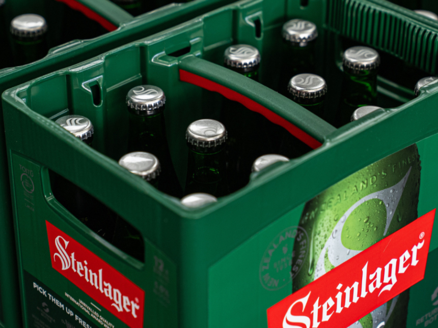 Lion returnable crate and bottle system