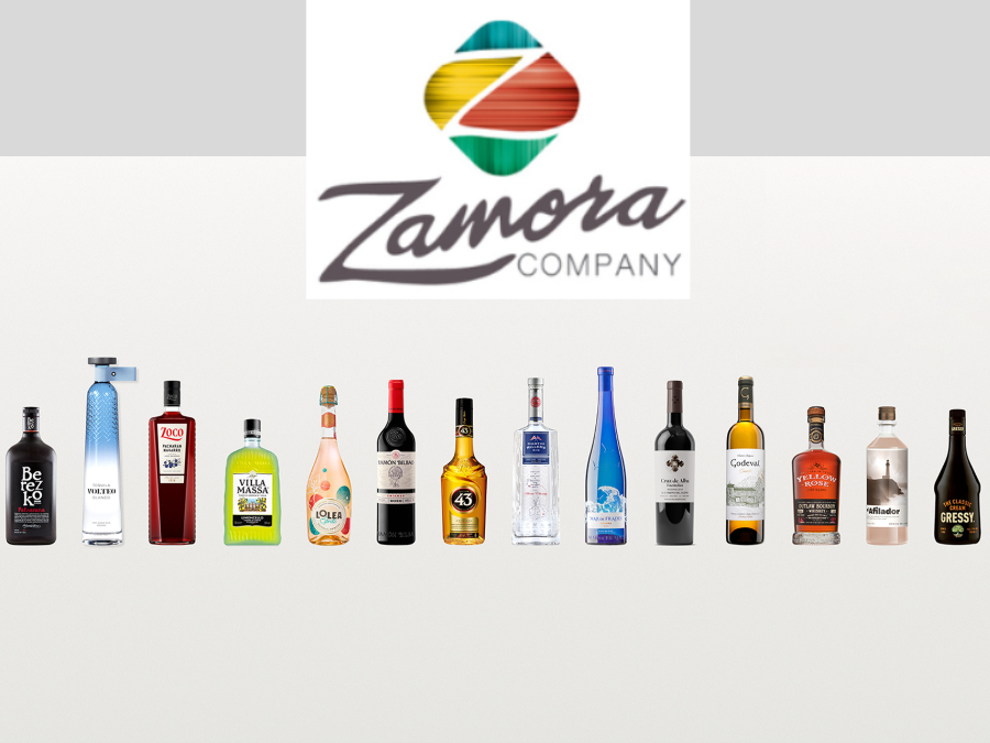 Zamora logo and portfolio