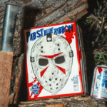 Pabst Blue Ribbon hockey mask pack