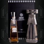 1800 Tequila Mono Laberinto Doble decanter and box